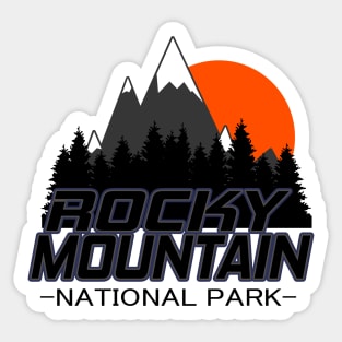 Rocky Mountain National Park Colorado Sticker